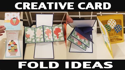 Stamping Jill - Creative Card Fold Ideas - YouTube