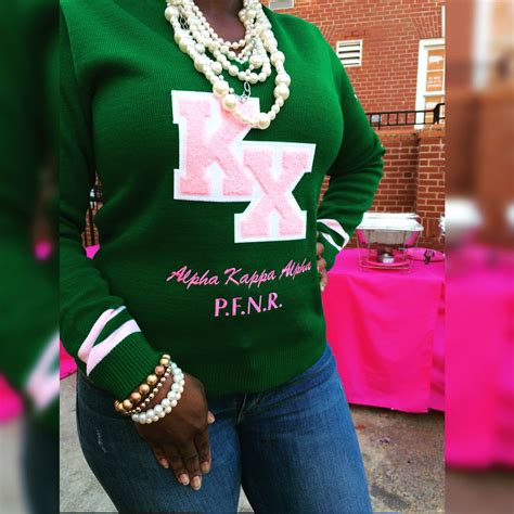 Custom Alpha Kappa Alpha Sweater! #1908 #AKASorority #AlphaKappaAlpha # ...