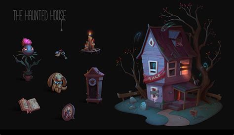 The Haunted House on Behance