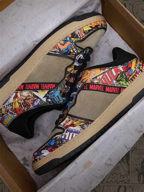 Buy Marvel: Comics Men Low Top Sneaker Shoes Online