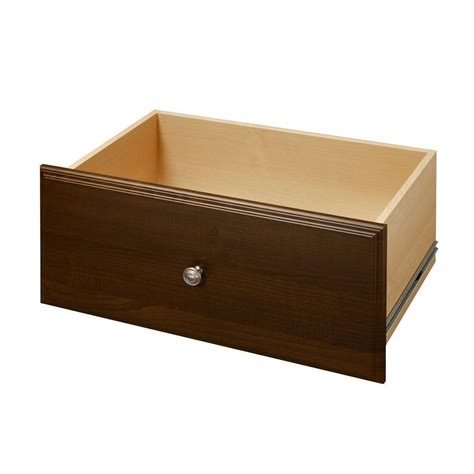 Martha Stewart Living 12 in. x 24 in. Espresso Deluxe Drawer Kit-D10 - The Home Depot