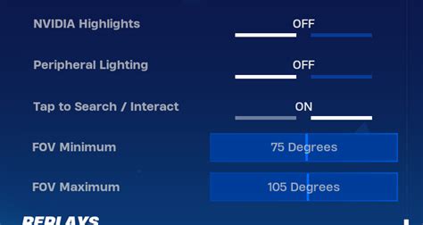 Did Epic add FOV Slider? : r/FORTnITE