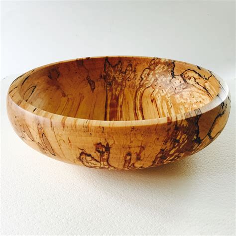 Handmade spalted beech wooden fruit bowl made to order for www.handmadeinblighty.com | Wooden ...