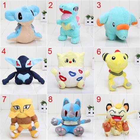 Buy Pokemon - 9 Mini Cute Soft Stuffed Plushies (12-18cm) - Dolls & Plushies