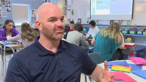 Sweet Home Middle School Teacher honored for unique approach to classroom - YouTube