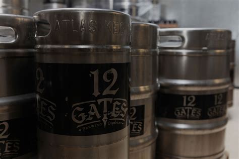 12 Gates Brewing Company kegs-darkened-new - 12 Gates Brewing Company