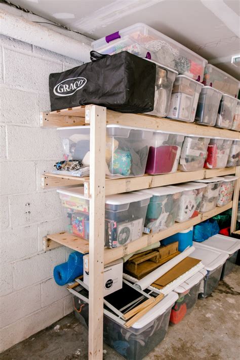 10+ DIY garage shelves ideas to maximize your space - If Only April