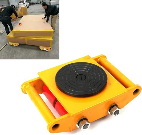 Amazon.com: 6T Industrial Machinery Mover with 360° Rotation Plat ...