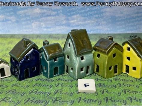 Set of five tiny pottery houses Pottery Shop, Pottery Studio, Pottery ...