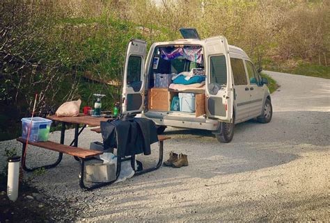 14 Ford Transit Connect Camper Conversion Ideas for Van Life