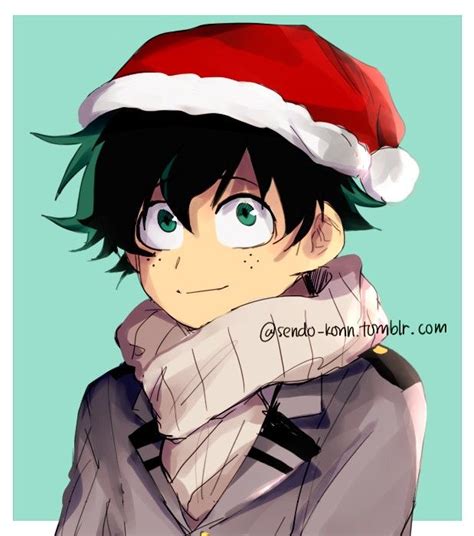 Deku My Hero Academia Christmas