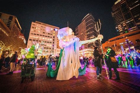 Winter light festival illuminates Portland - Oregon Cultural TrustOregon Cultural Trust