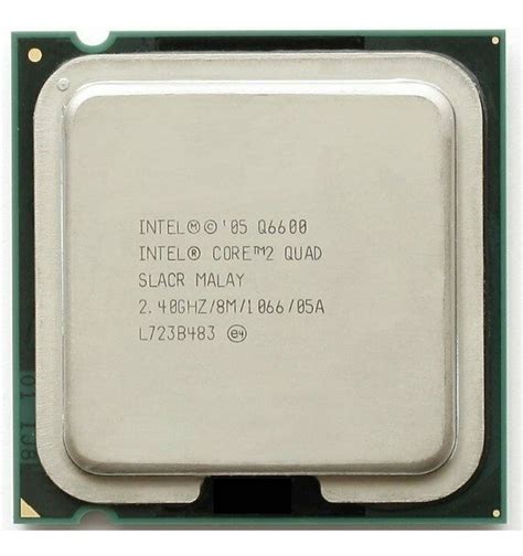 Intel Core 2 Quad Q6600 2.4ghz/8m/1066/775 Procesador Q6600 - $ 450.00 en Mercado Libre