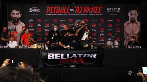 Tempers flare during Bellator press conference | MMA News | Sky Sports