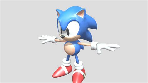 Mobile - Sonic Dash - Classic Sonic - Download Free 3D model by ...