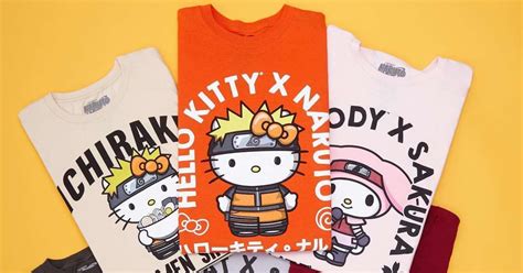 Naruto and Sanrio Team Up for a New Collab