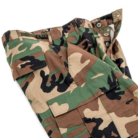 Rothco BDU Ripstop Pant (Woodland Camo) Pants at Uprise