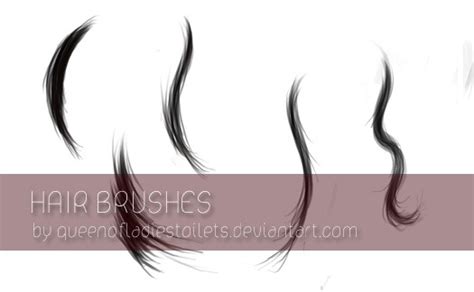 20+ Great Sets of Free Photoshop Hair Brushes