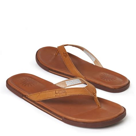 Ugg Bennison Flip–flops Brown in Brown for Men | Lyst