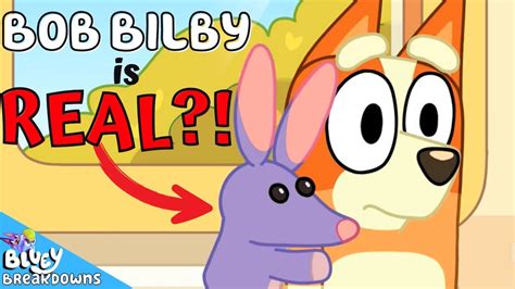 Bluey BOB BILBY: Easter Eggs, Breakdown & Review (bob is a real life puppet? season 1 episode 12 ...