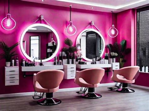 Premium Photo | Modern bright beauty salon Hair salon interior business ...