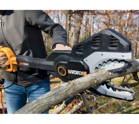 Worx JawSaw Pruning Chain Saw with Extension Pole - QVC.com