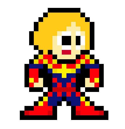 Captain Marvel 2 Pixel Art by Nikkomarston on DeviantArt