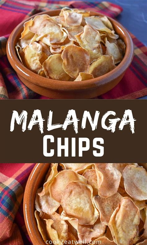 These baked malanga chips are crispy, delicious and easy to make ...