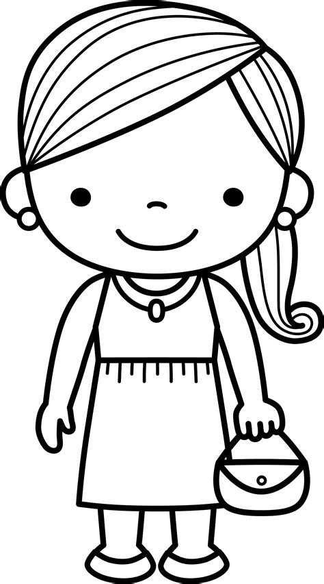 Coloring Pages For Girls, Coloring Book Pages, Coloring Sheets, Easy ...