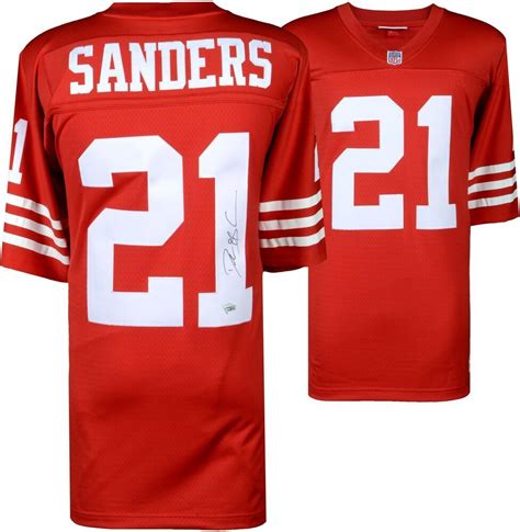 √ Deion Sanders Autographed Jersey