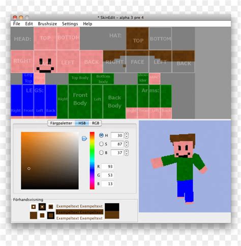 Minecraft Skins Resource And Download - Minecraft Skin Template PNG Transparent With Clear ...