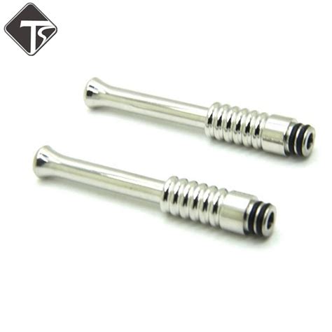 1pc Stainless Steel Drip Tip 510 drip tip Atomizer Mouthpiece Metal Drip tip Long 65mm fit for ...