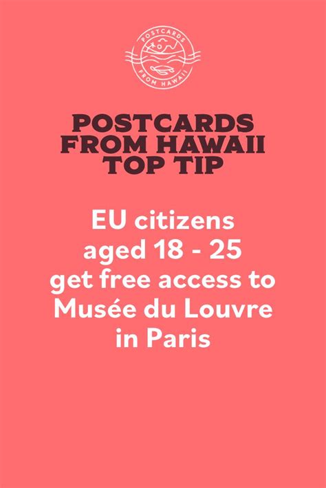 7 Free Museums In Paris For Europeans Aged 18-25 | Postcards From Hawaii | Free museums, Museums ...