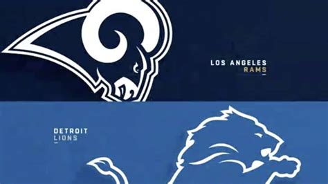 Detroit Lions vs. Los Angeles Rams Wild Card Game Time Revealed ...