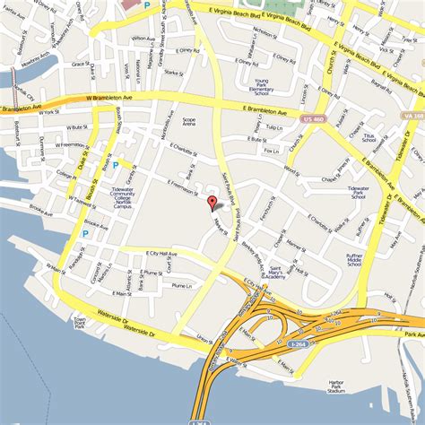 Map of Chesapeake Virginia - TravelsMaps.Com