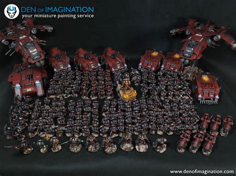 WORD BEARERS Yeah ! ~ DEN OF IMAGINATION Miniature Painting Service