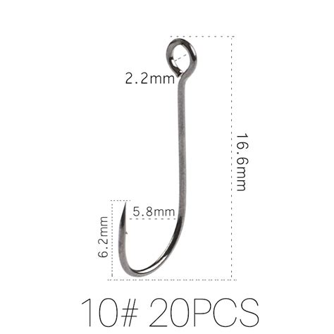 SUPERCONTINENT 20pcs Fishing Hooks – Fish Wish Rod