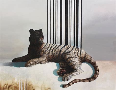 Artist Samuli Heimonen Creates Striking Paintings With Hidden Animal Rights Messages