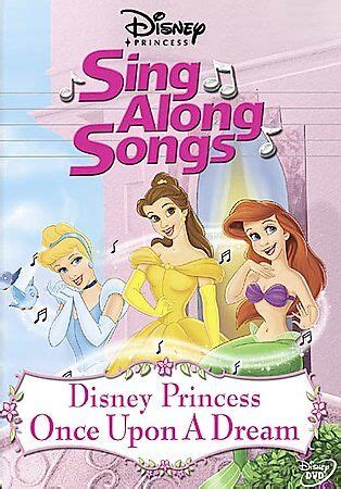 Disney Princess Sing Along Songs - Vol. 1: Once Upon a Dream (DVD, 2004 ...