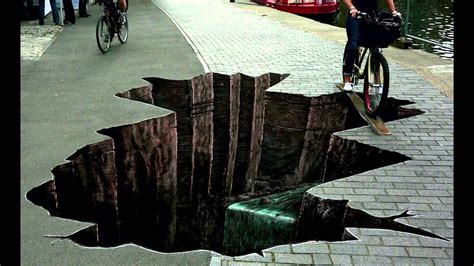 3d Optical Illusion Street Art