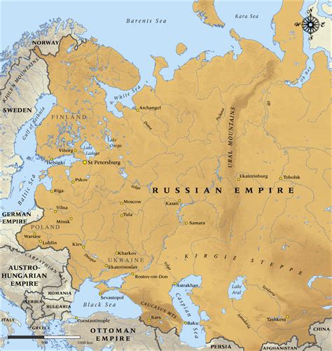 Russia Map Through History - Gretna Hildegaard