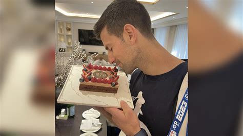 Novak Djokovic Marks Historic World Number 1 With A Yummy Cake - NDTV Food