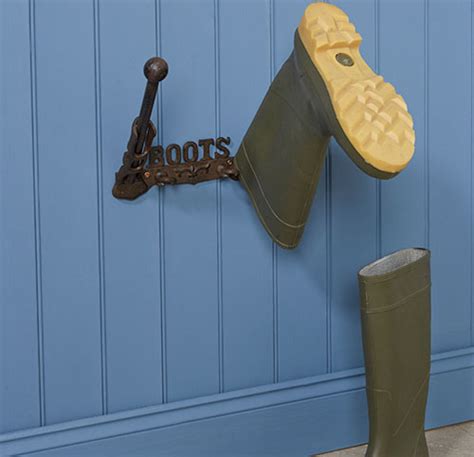 Cast Iron Wall Mounted Boot Rack | STORE