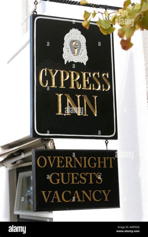 Cypress Inn Carmel California USA Stock Photo - Alamy