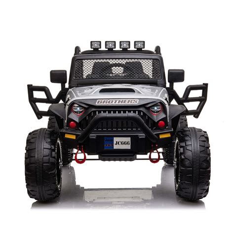 Kids 24V Jeep Wrangler Style Off Road Electric Ride On Car