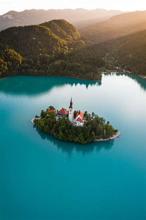 LAKE BLED AND ITS ISLAND, POSTER | Imprinti