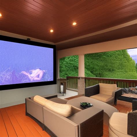 Outdoor Projector & Screen v. Outdoor TV | The Woodlands & Houston