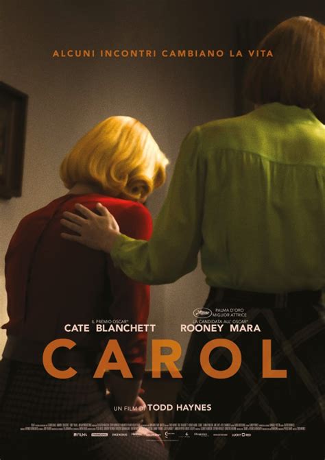 The Italian Poster for Carol - Blog - The Film Experience