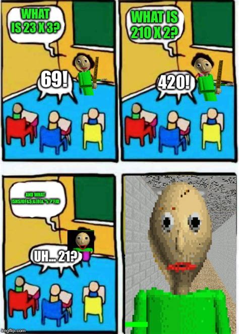 Baldi's Basics in a Nutshell 2 - Imgflip