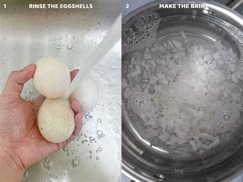 How To Make Salted Eggs - Brine Method | Cooking with Nart